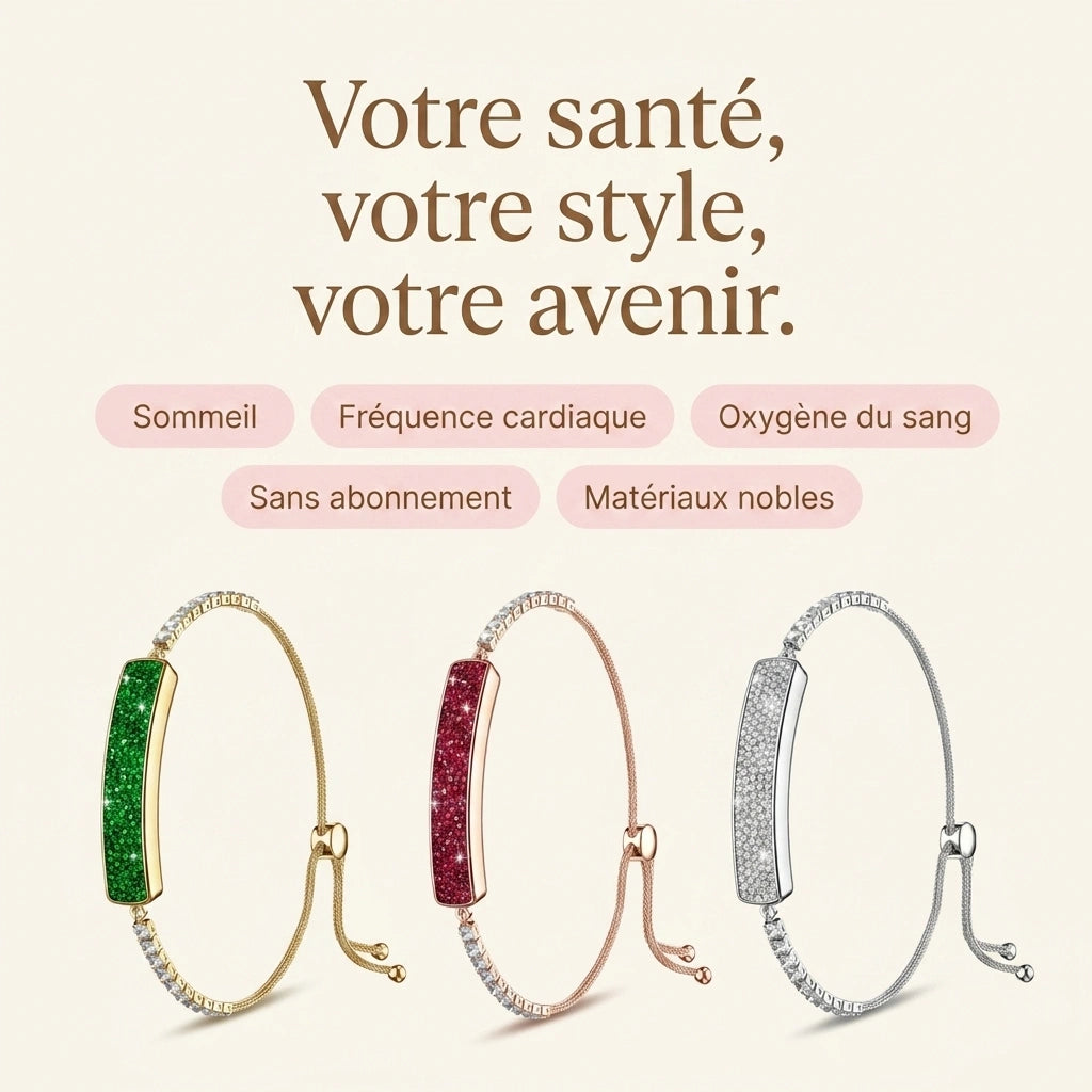 [FR] Bracelet Tetra dans ses trois finitions, argent, or rose et or vert