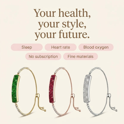 [EN] The Tetra band in all three finishes: silver, rose gold and green gold