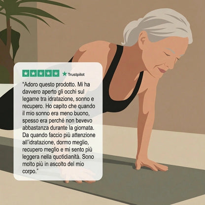Recensione Trustpilot 5 stelle sul Vitro: il legame tra idratazione, sonno e recupero [IT]